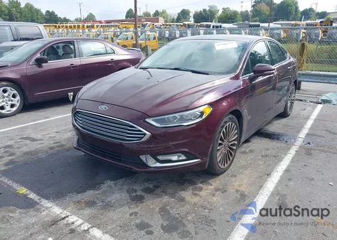 2017 Ford Fusion Se из США, поврежденный, VIN 3FA6P0HD7HR244162